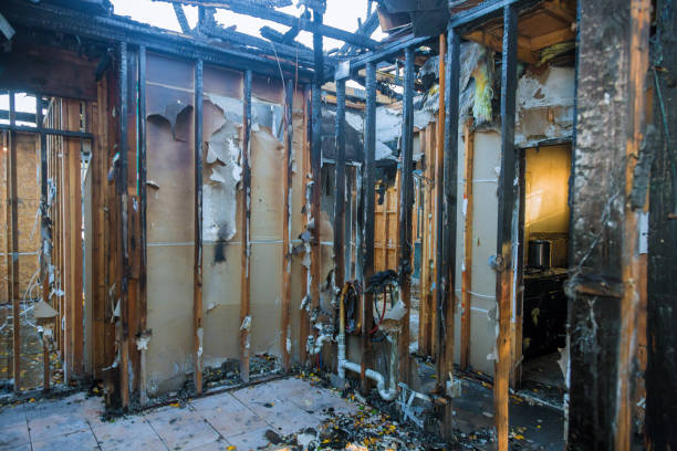 Professional Fire Damage Assessment technician working in Prospect, KY